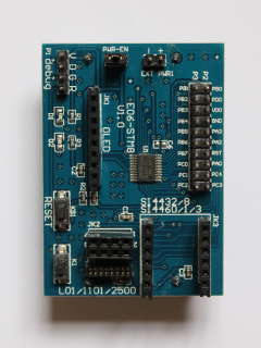 STM8S-DIP-LQFP48 module